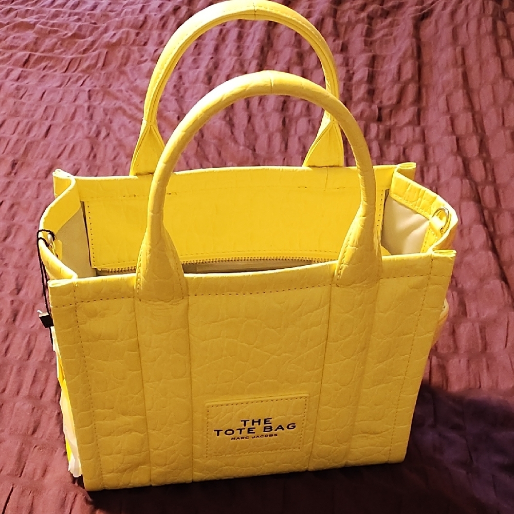 New Marc Jacobs Yellow Tote Bag